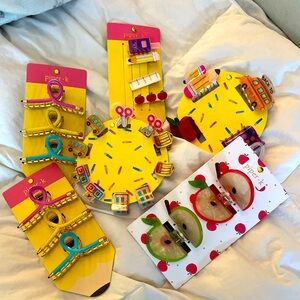 School piper hair clips.